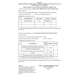 Công Ty Cổ Phần Hòa Bình Hàm Ninh